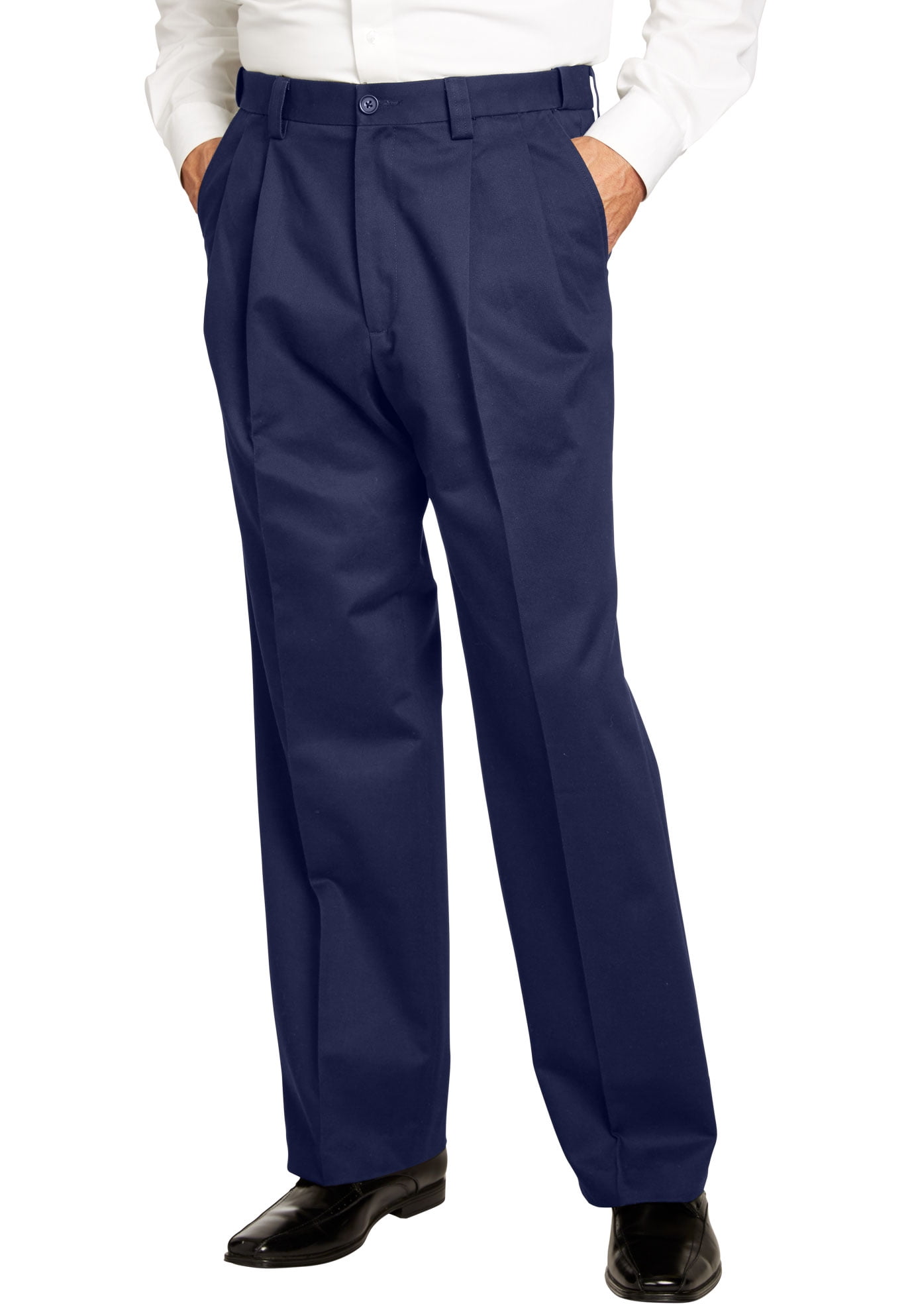 Relaxed Fit Wrinkle Free Straight Leg Pants – ASOBIO